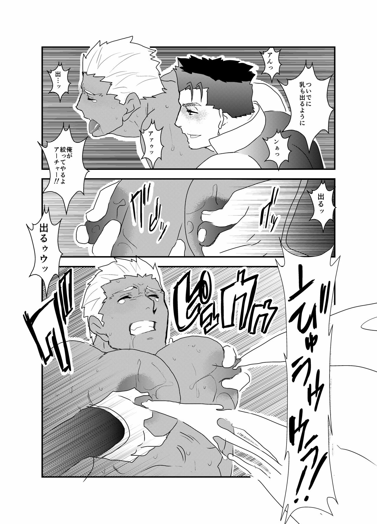 Moshimo Niwaka Fan ga Chara Ai dake de Manga o Kaite Mitara Fate Lancer x Archer Страница 15