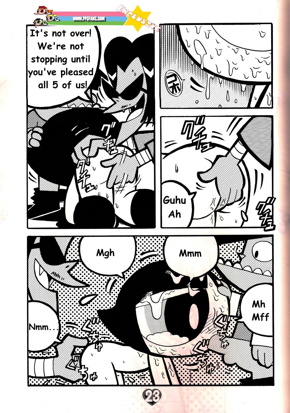 THE PUFF PUFF GIRLS Страница 24