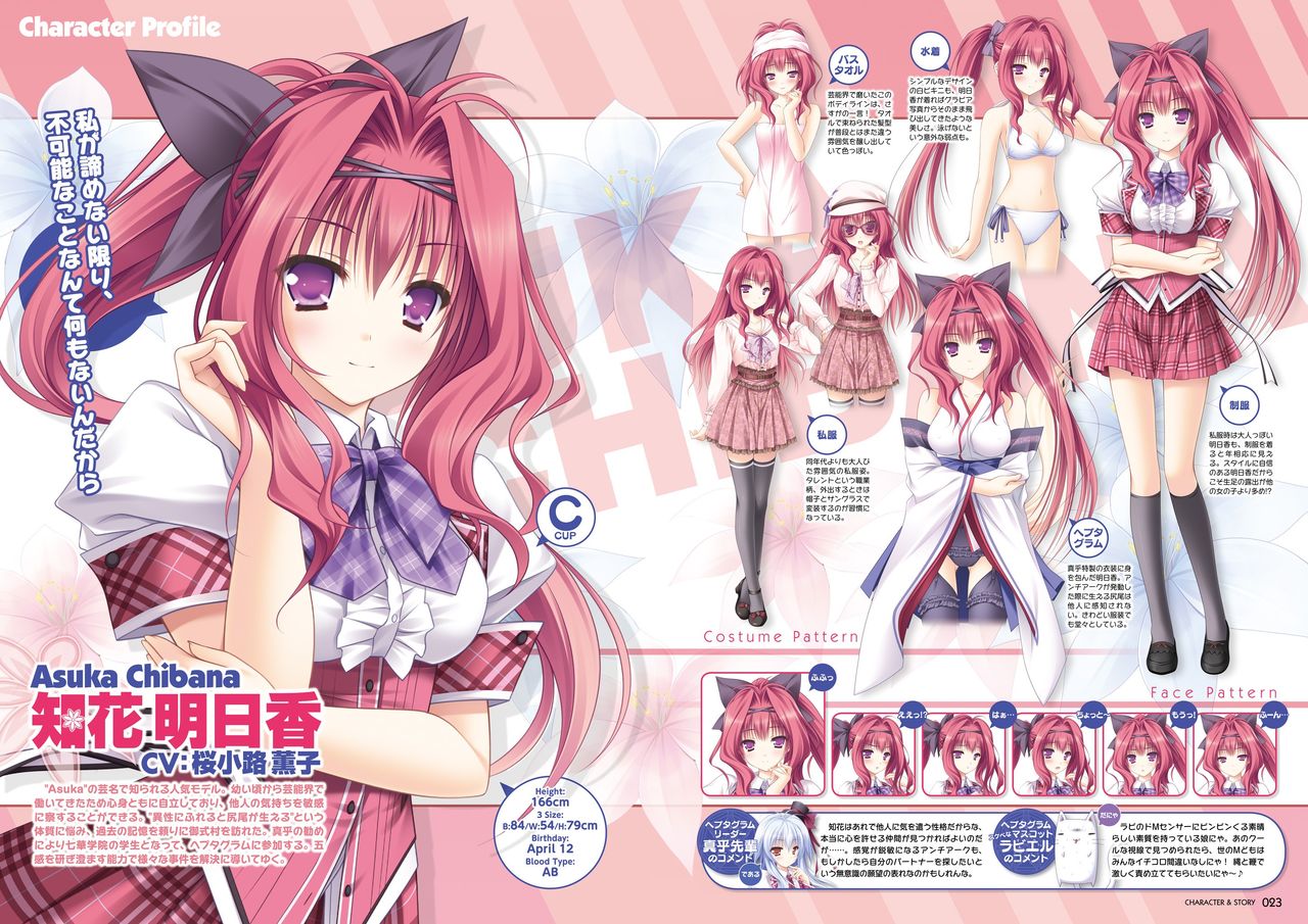 Hanairo Heptagram visual fanbook Страница 23