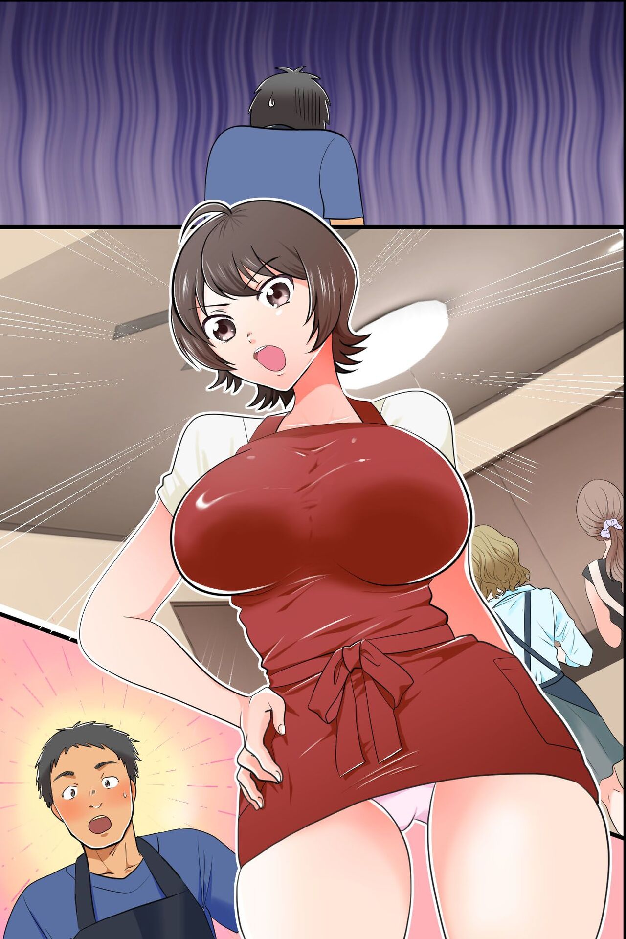Gokujou Tsuma Ratai Mori ~Jikan no Taomatta Ryouri Kyoushitsu de Hitozuma Tachi wo Zenin Kuitsukusu Страница 49
