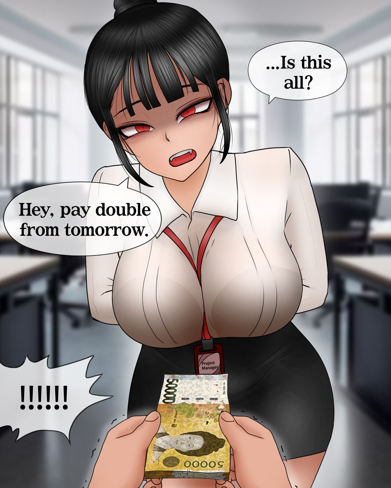 Devoting Money To The Intern Girl And Getting Shrunk Страница 60