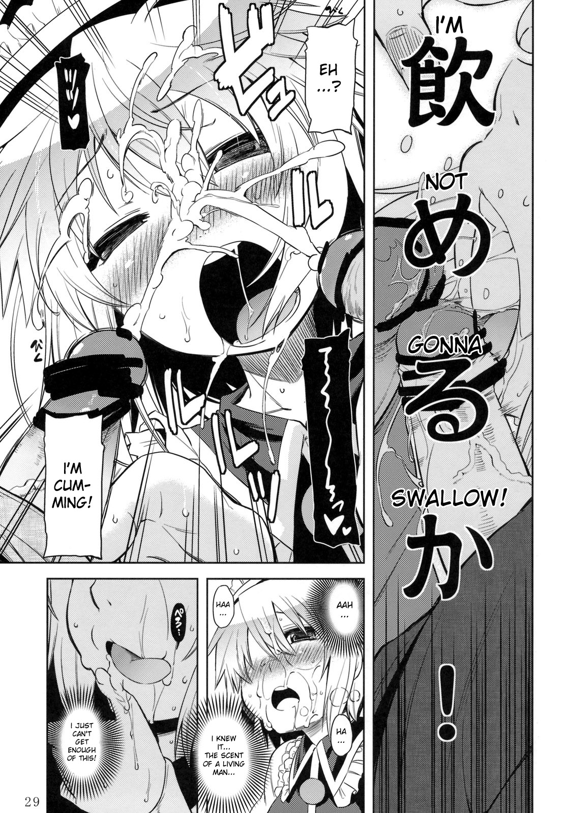 COMIC ToHoMiLK 2011-03 Страница 28
