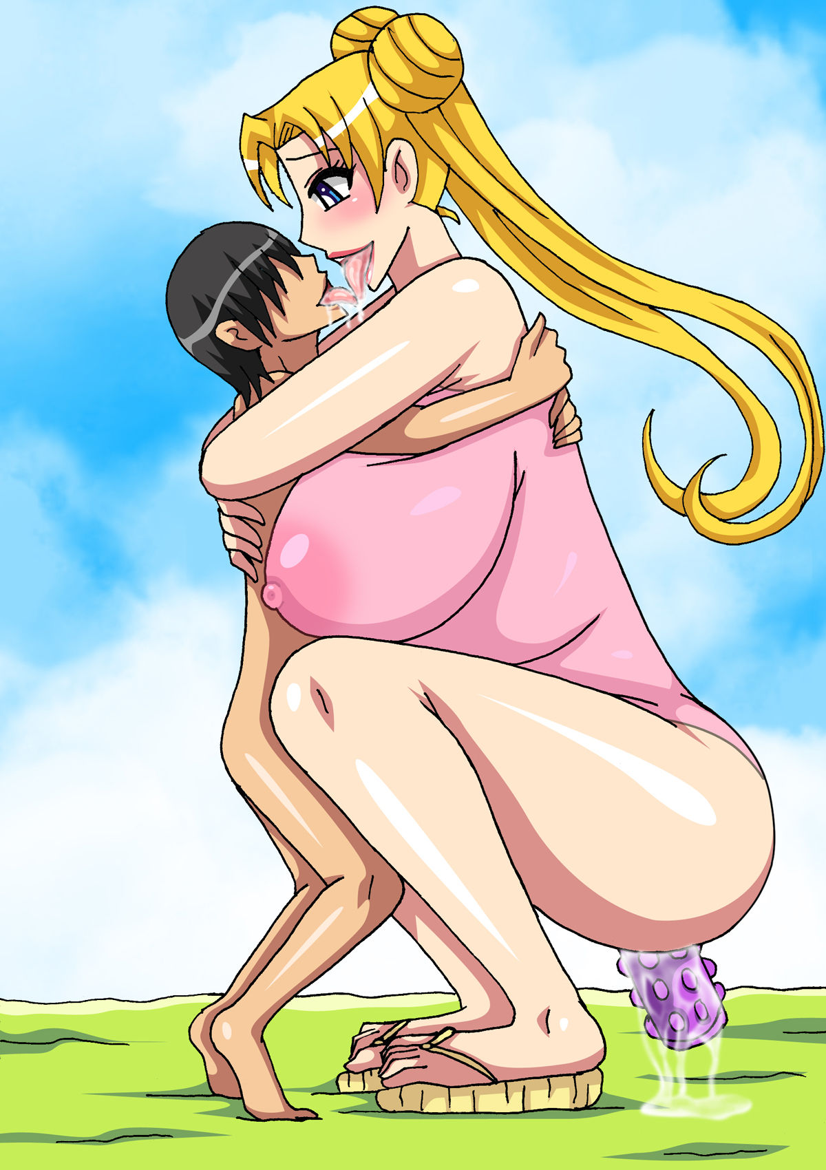 BIG PLUMPY MAMA Island- Sa○lor Moms {Sailor Moon) Страница 5