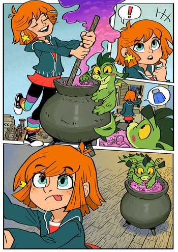 Hexe Lilli Comic