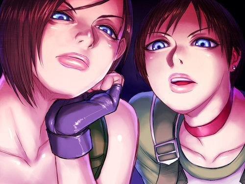 Jill Valentine & Rebecca Chambers - chatroulette