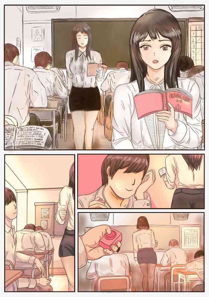 Oh! cute crossdressing teacher!