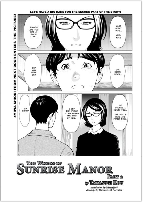 Hinodesou no Onna-tachi | Women of Sunrise Manor Ch. 2