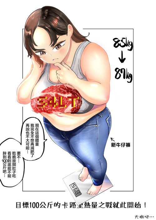 Ai aims for 100kg | 目標100公斤的小藍