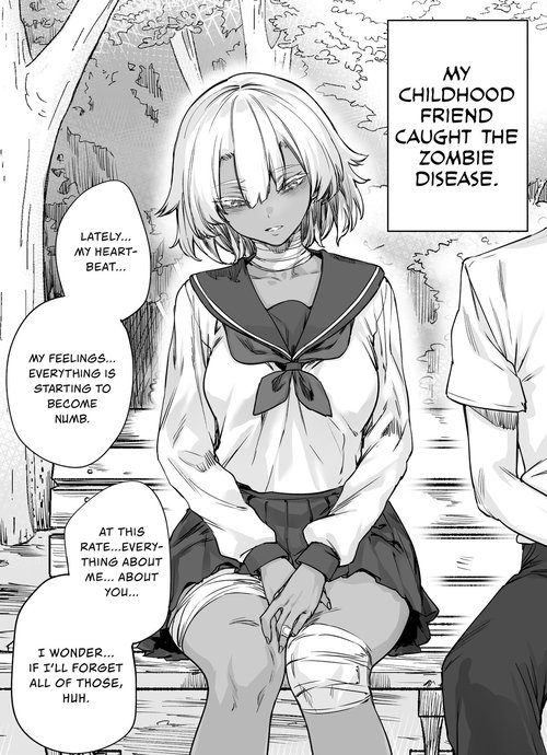 Zombiechan ni Sei no Jikkan o Oshierarechau Manga | A Manga About Teaching My Zombie Childhood Friend The Real Feeling of Sex