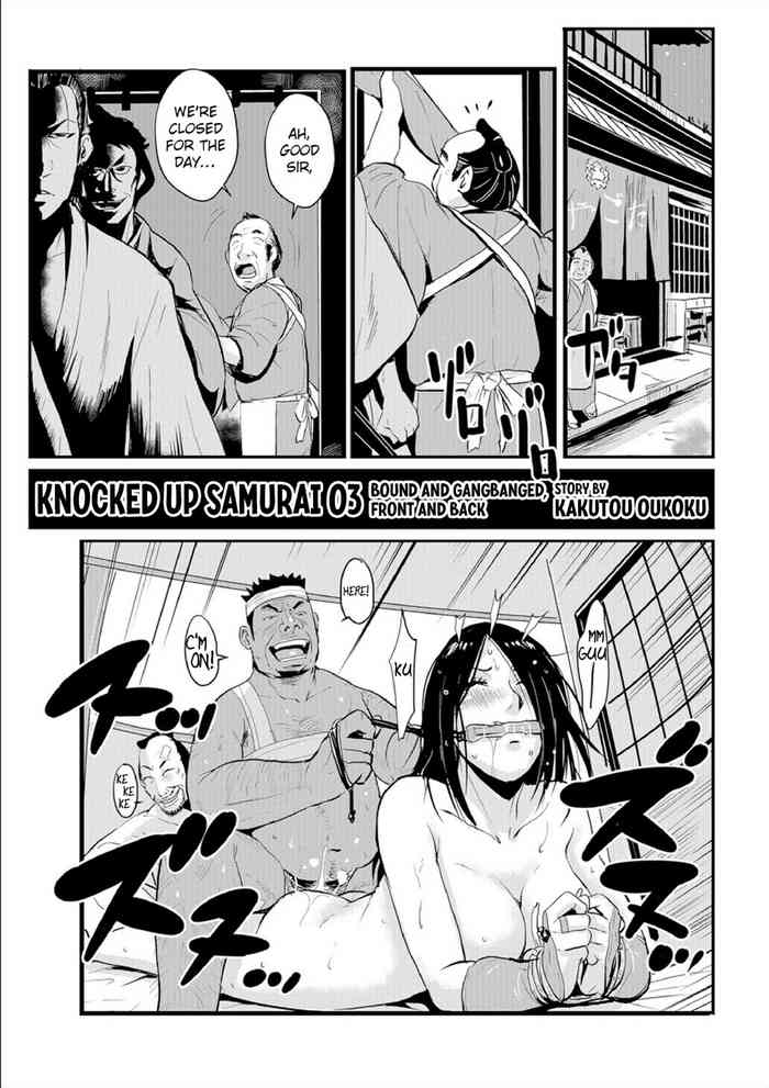 Harami samurai 03| Knocked Up Samurai 03 Bound and Gangbanged, Front and Back