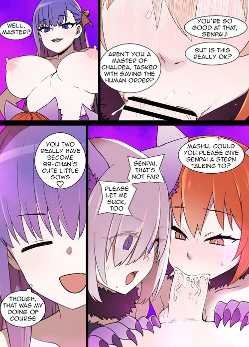 FGO Brainwashing Singularity Gudako & Mashu Bimbofication