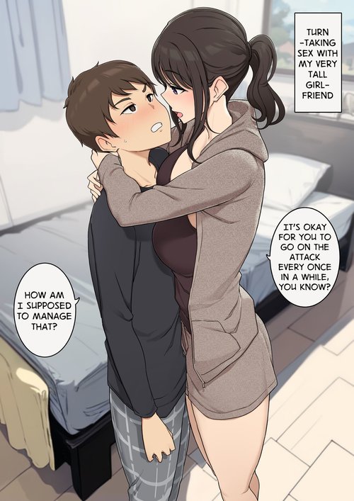 Koushinchou de MeguTai na Kanojo to TurnTaking Sex With My Very Tall Girlfriend