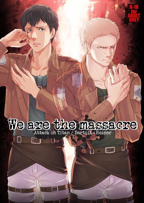 Reiner Braun x  Bertolt Hoover      are the ma ssa cre