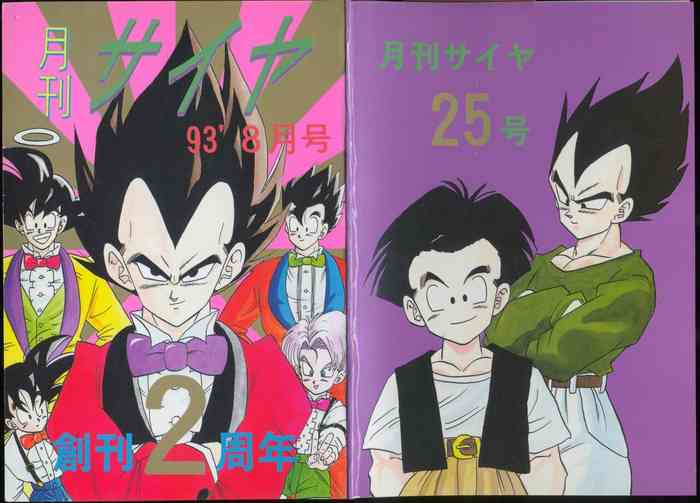 Saiyan Monthly n°25, August 1993, 2nd anniversary