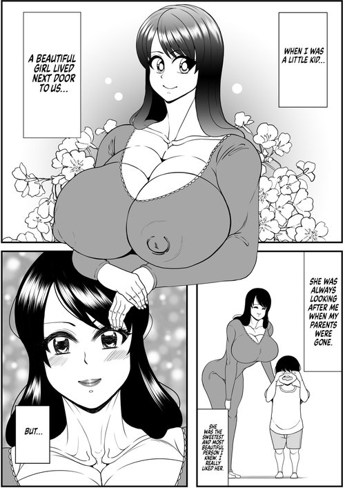 My old babysitter, who I haven’t seen in ten years, has gained weight and became monstrous | Zutto Akogarete Ita Otonari no Oneenenburi ni Atte Mitara Kusodebu Monster to Kashite