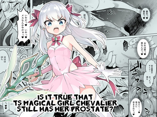 TS Mahou Shoujo Chevalier-chan no Omanko wa Zenritsusen ga Nokotte iru kara Kitsukute Binkan tte Maji desu ka! | Is it true that TS Magical Girl Chevalier still has her Prostate?