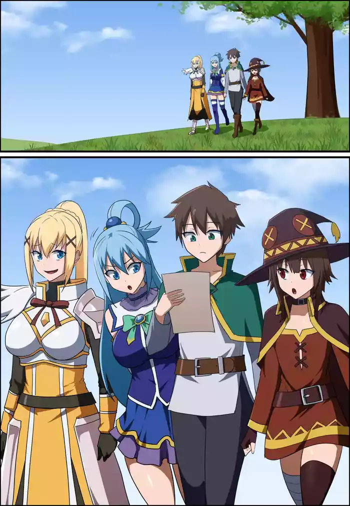 KONOSUBA - Kazuma Satou / Aqua / Megumin / Darkness│