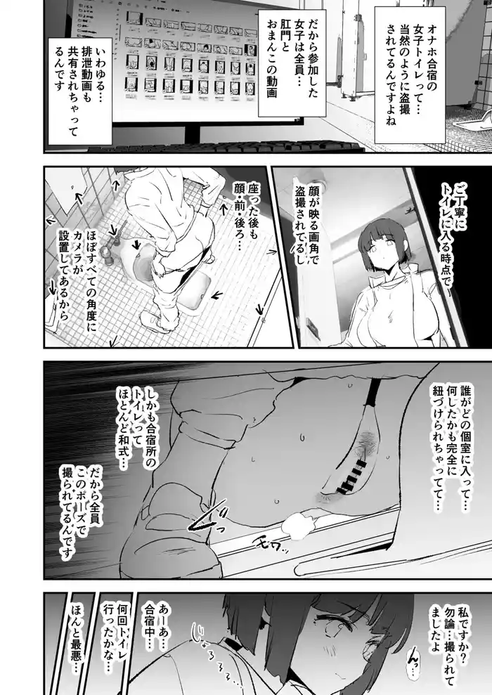 オナホ合宿・トイレ覗き／撮影当番