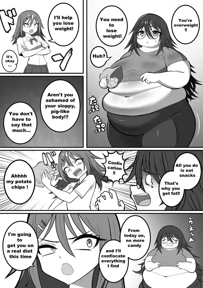 SSBBW weight gain sisters