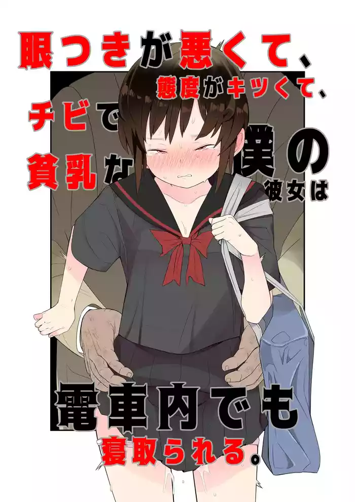 Metsuki ga Warukute, Taido ga Kitsu kute, Chibi de hinnyuu na Boku no Kanojo wa Densha-nai demo Netorareru.