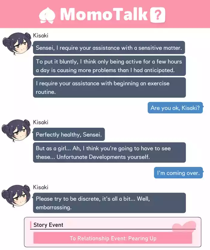 Just a warm up, She said...