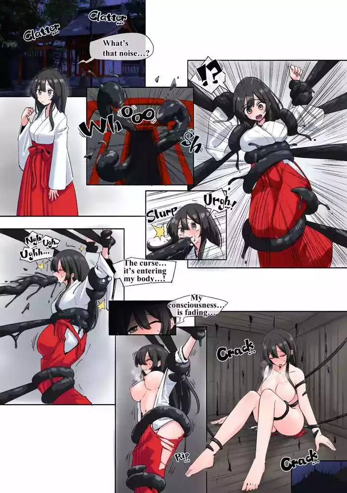 The Miko's Cursed Transformation and Poop