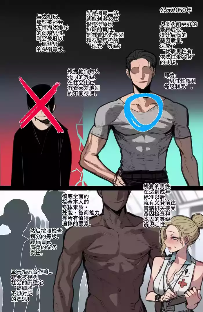 劣等男性性爱排斥法则