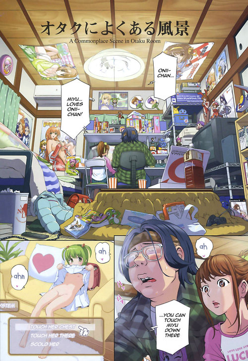 Otaku ni Yoku Aru Fuukei - A Commonplace Scene in Otaku Room