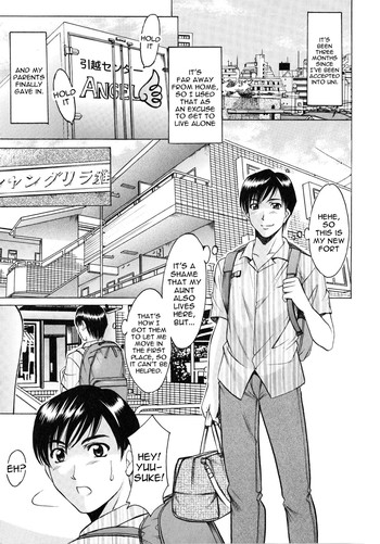 Yuuwaku no Toshiue Apartment Ch.1