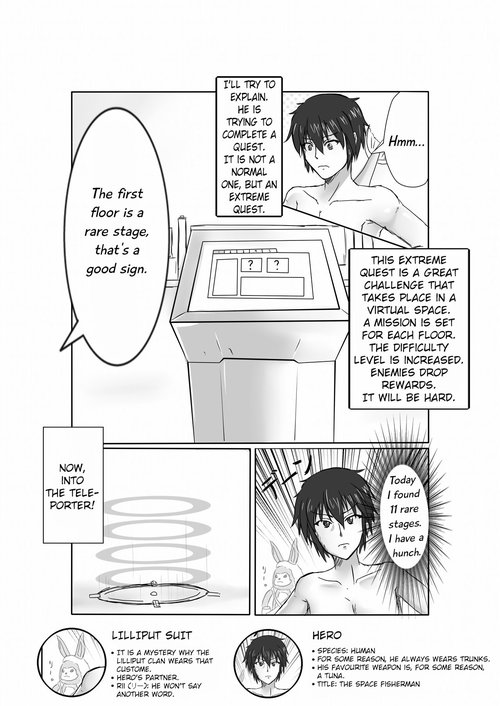 PSO2 Manga