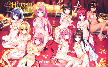 To LoveTrouble- Darkness Artbook Harem Gold